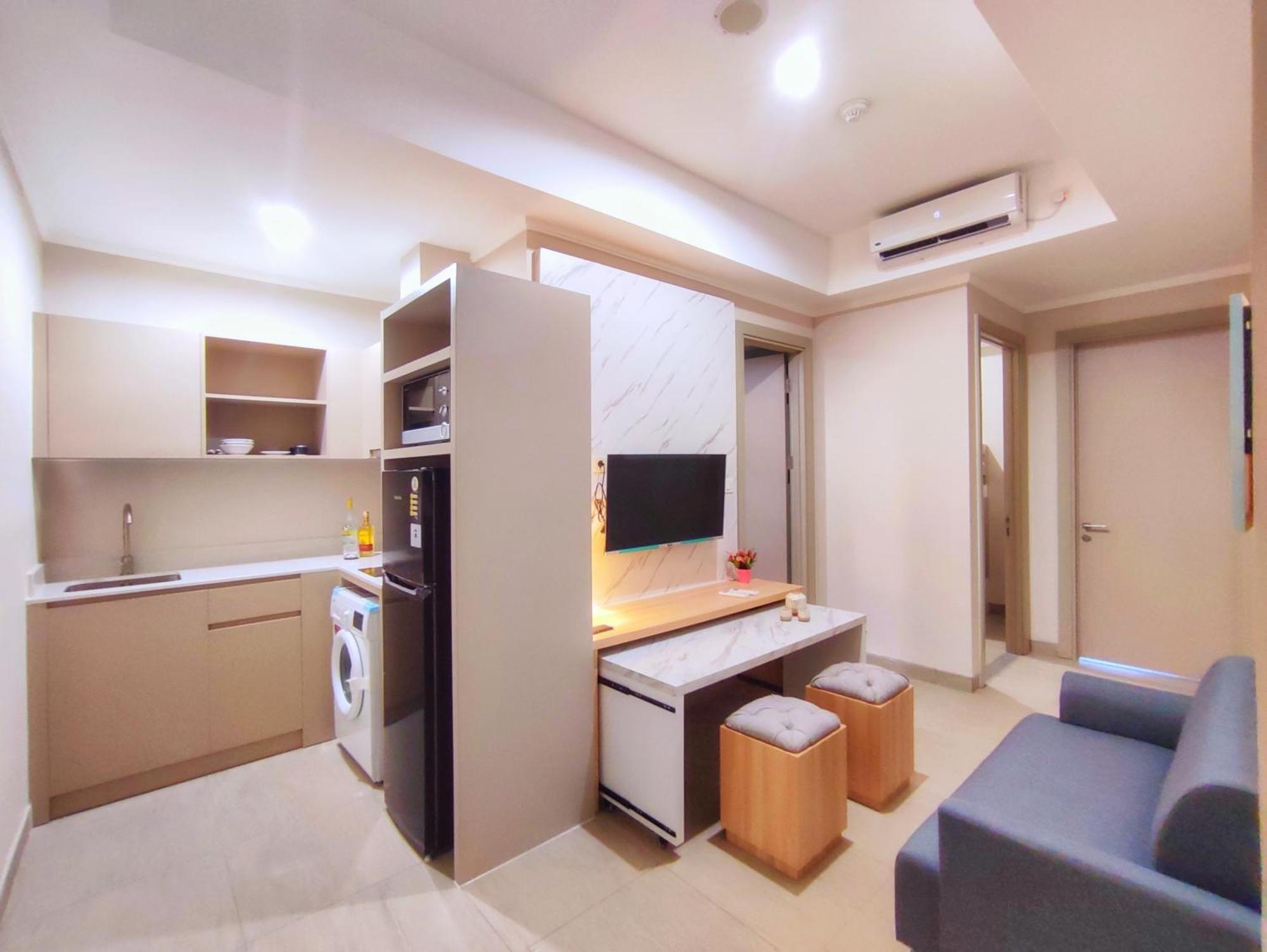 Brand New 2Br Apt Menara Jakarta, Jkt Inter Expoアパートメント エクステリア 写真